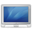 Cinema Display Old Front (blue) Icon 32x32 png